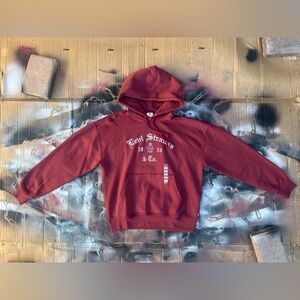 Levi's Maroon Boxy Fit Top